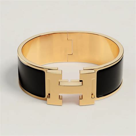 hh hermes logo leather bracelet|clic clac hermes bracelet.